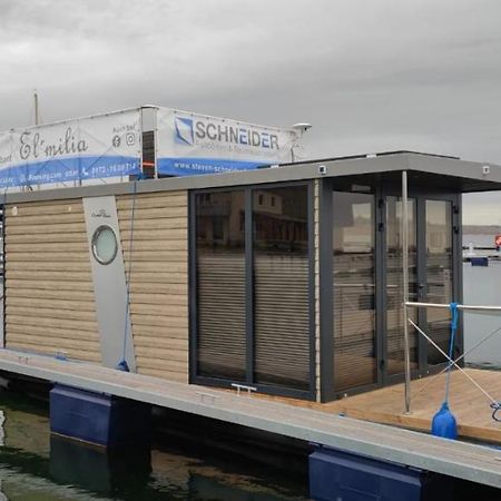 Mobiles Hausboot El'Milia Hotel Braunsbedra ภายนอก รูปภาพ