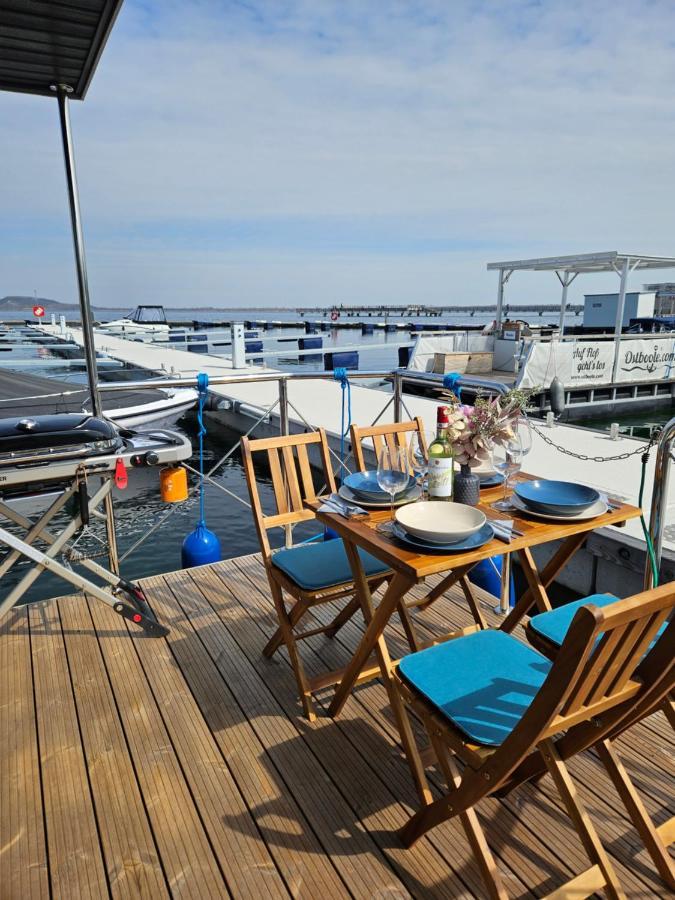 Mobiles Hausboot El'Milia Hotel Braunsbedra ภายนอก รูปภาพ